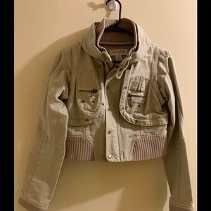 Cropped jacket from Victoria secret website